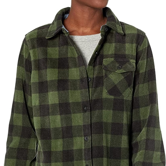 Legendary Whitetails women’s trail guide fleece button down shirt, S, da… - Picture 3 of 7